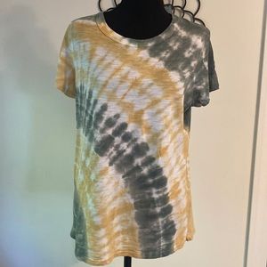 Banana Republic Cozy Slub Tye Dye T-shirt